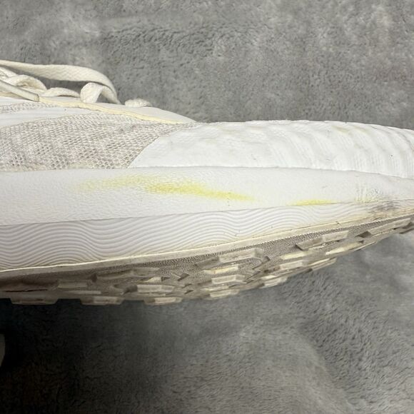 Adidas Men’s Size 14 Cloudfoam Lite Racer Sneakers White Mesh Running Shoes B747 - Picture 8 of 12